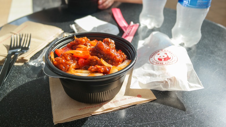 Panda Express orange chicken